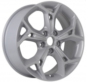 Диски Khomen Wheels KHW1702 (Optima/Tucson) 7x17 5x114,3 D67,1 ET51 F-Silver в интернет-магазине Автоэксперт в Москве