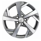 Диски Khomen Wheels KHW1712 (CX-5/Seltos) 7x17 5x114,3 D67,1 ET50 Gray-FP в интернет-магазине Автоэксперт в Москве
